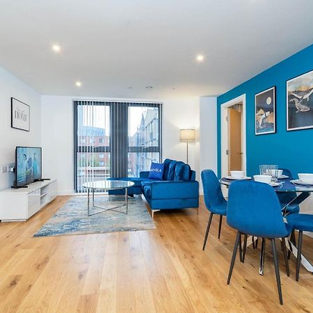 Maevela Apartments - Luxury Broad St Apartment - 2 Bed, 2 Bath - City Centre/Cube/Mailbox - With Underground Parking ✓- L Shape Sofa, Large 50 Inch Smart Tv With Free Netflix & Wifi Birmingham Luaran gambar